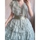 Sakya Antique Gauze Blouse Vest, Adjustable Skirt and Sets(Reservation/3 Colours/Full Payment Without Shipping)